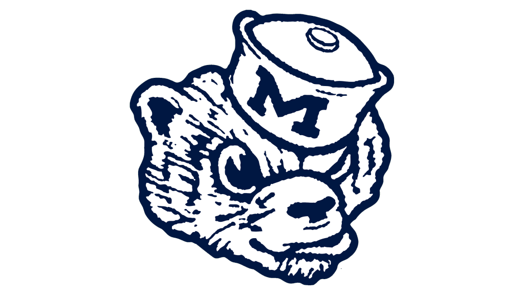 Michigan Wolverines Logo 1948