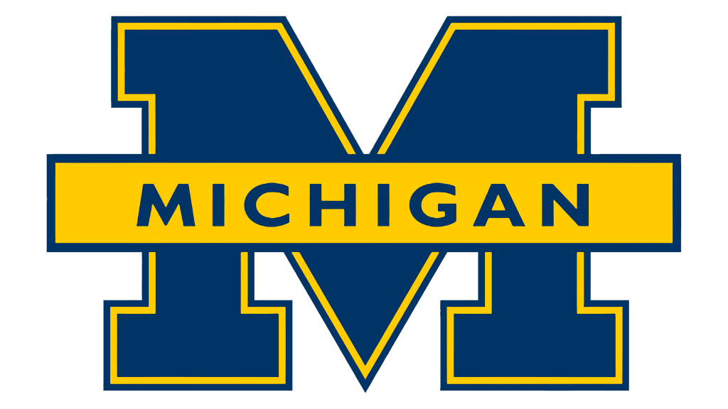 Michigan Wolverines Logo 1996
