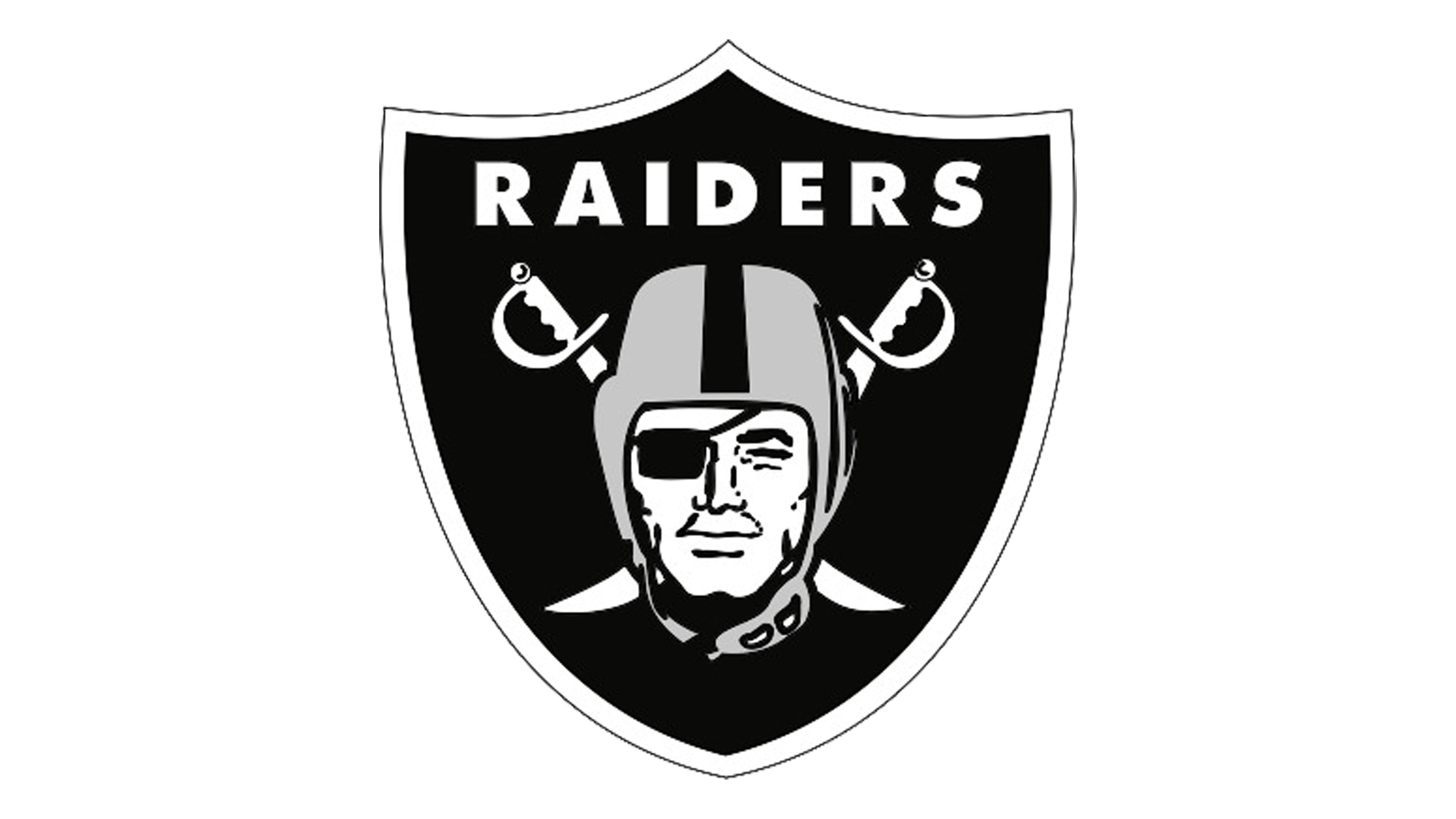 raiders logo outline