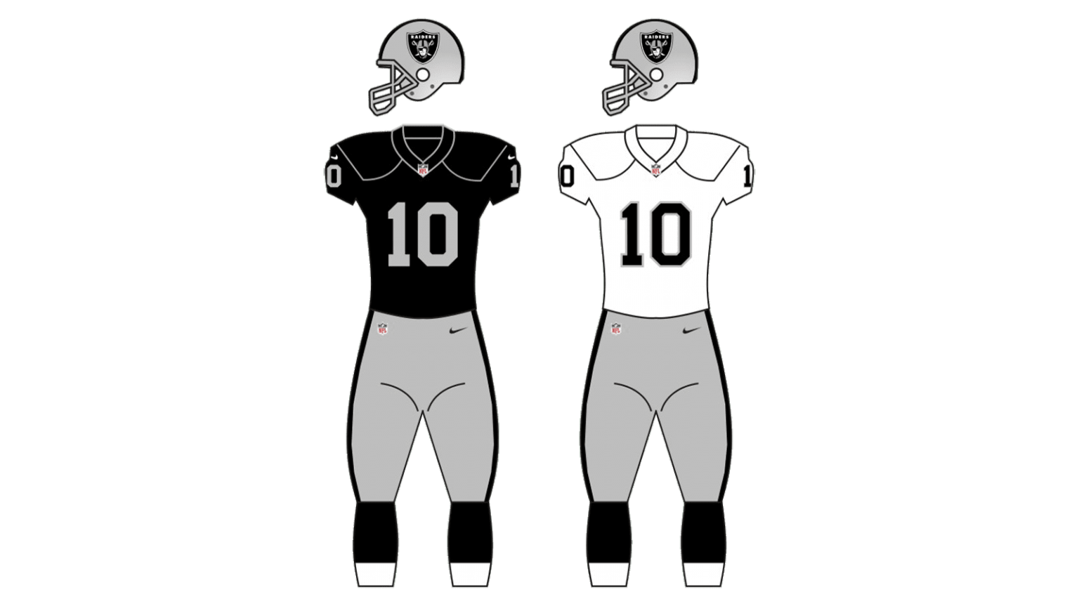 Los Angeles Raiders Logo and sign, new logo meaning and history, PNG, SVG