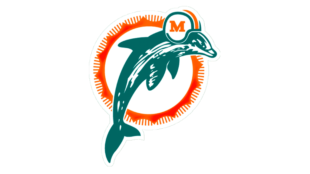 Miami Dolphins Logo 1989