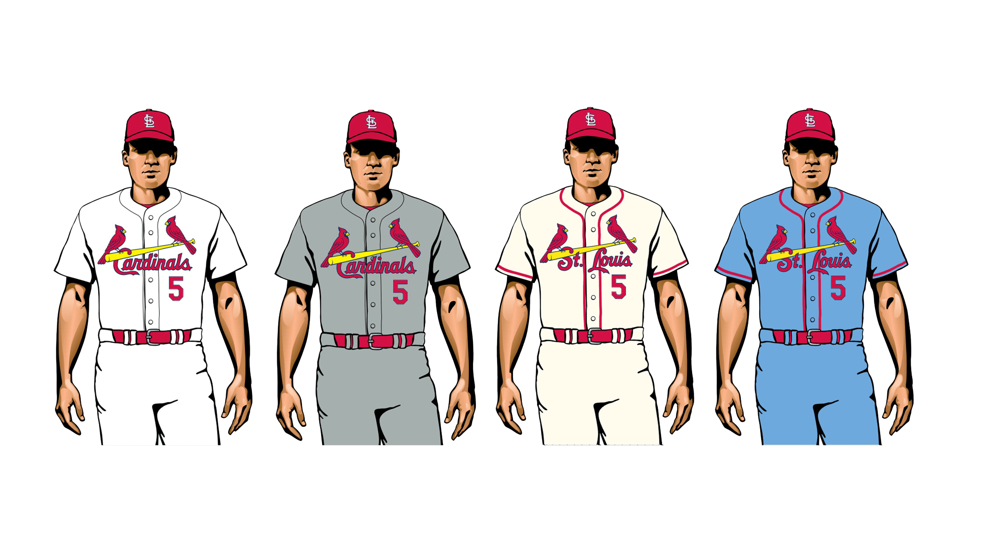 old st louis cardinals uniforms