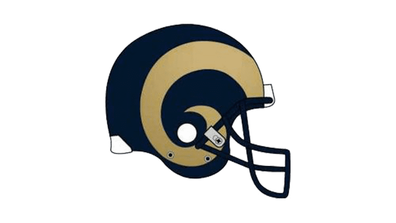 St. Louis Rams Helmet