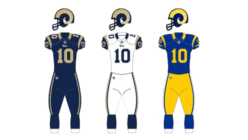 St. Louis Rams Uniform