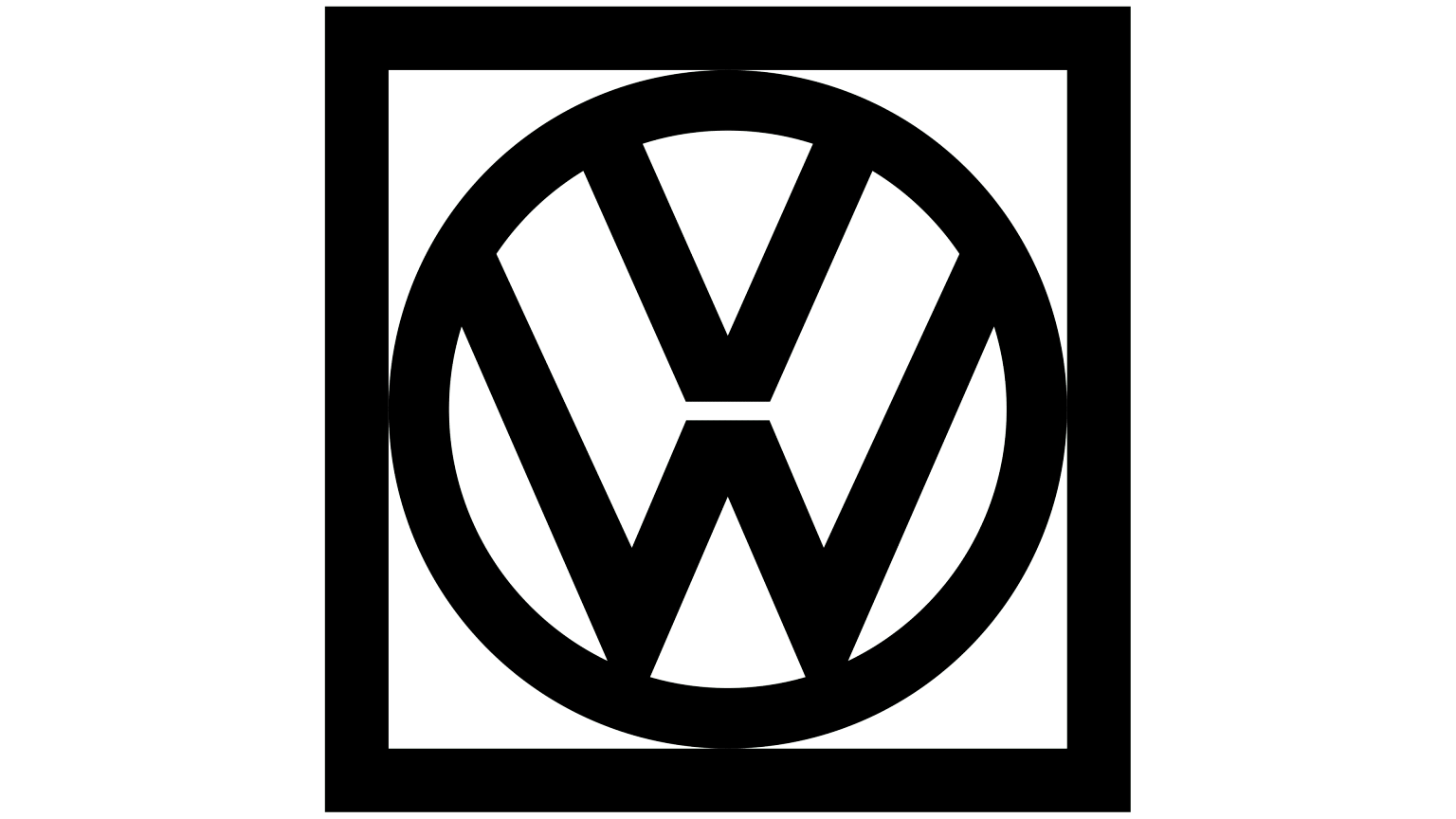 Volkswagen Logo And Sign New Logo Meaning And History Png Svg 6801