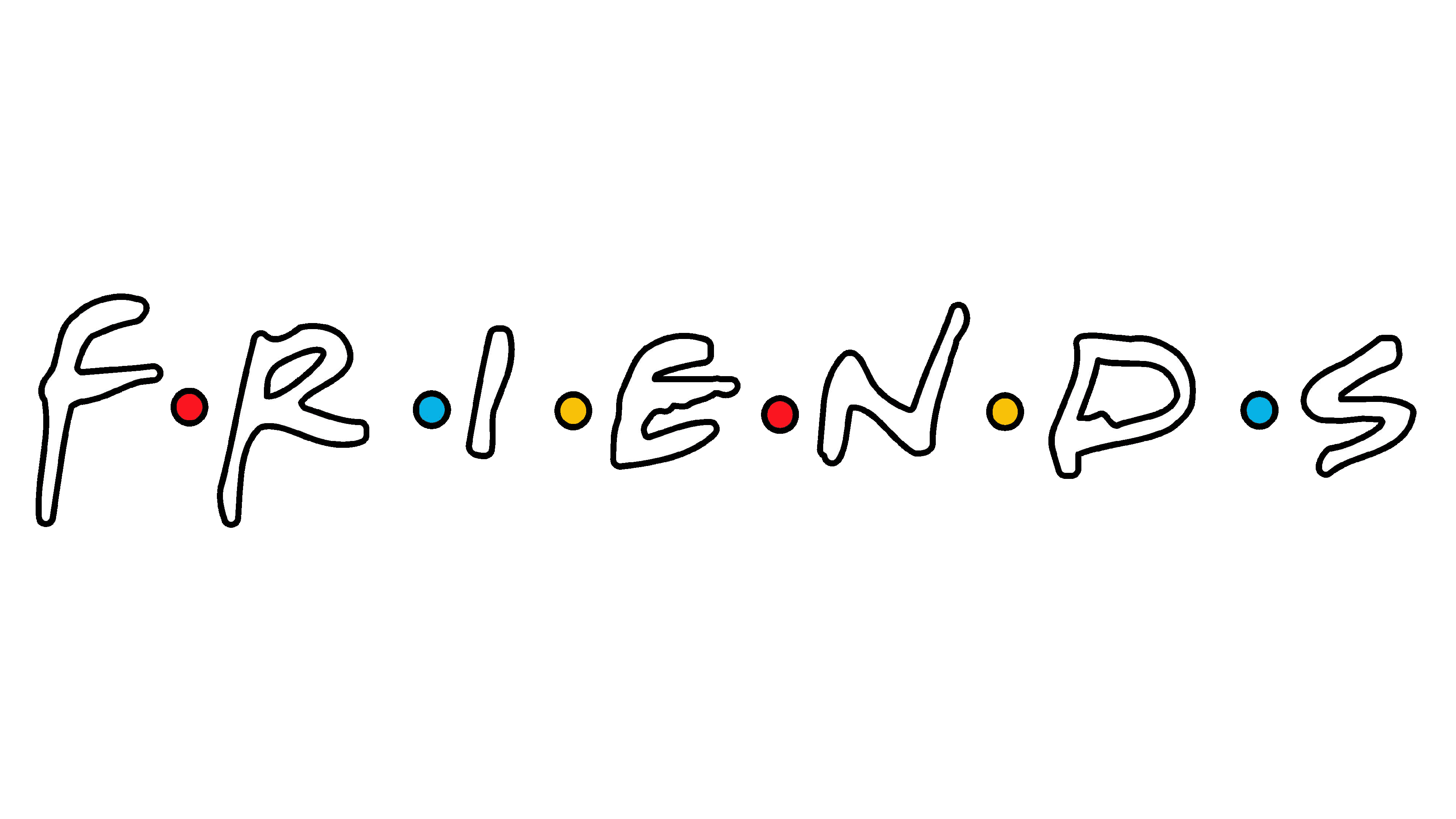friends series logo
