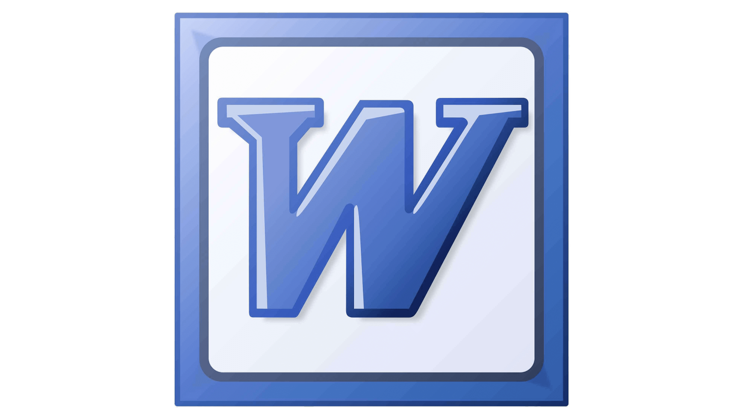 Microsoft Word Logo and sign, new logo meaning and history, PNG, SVG