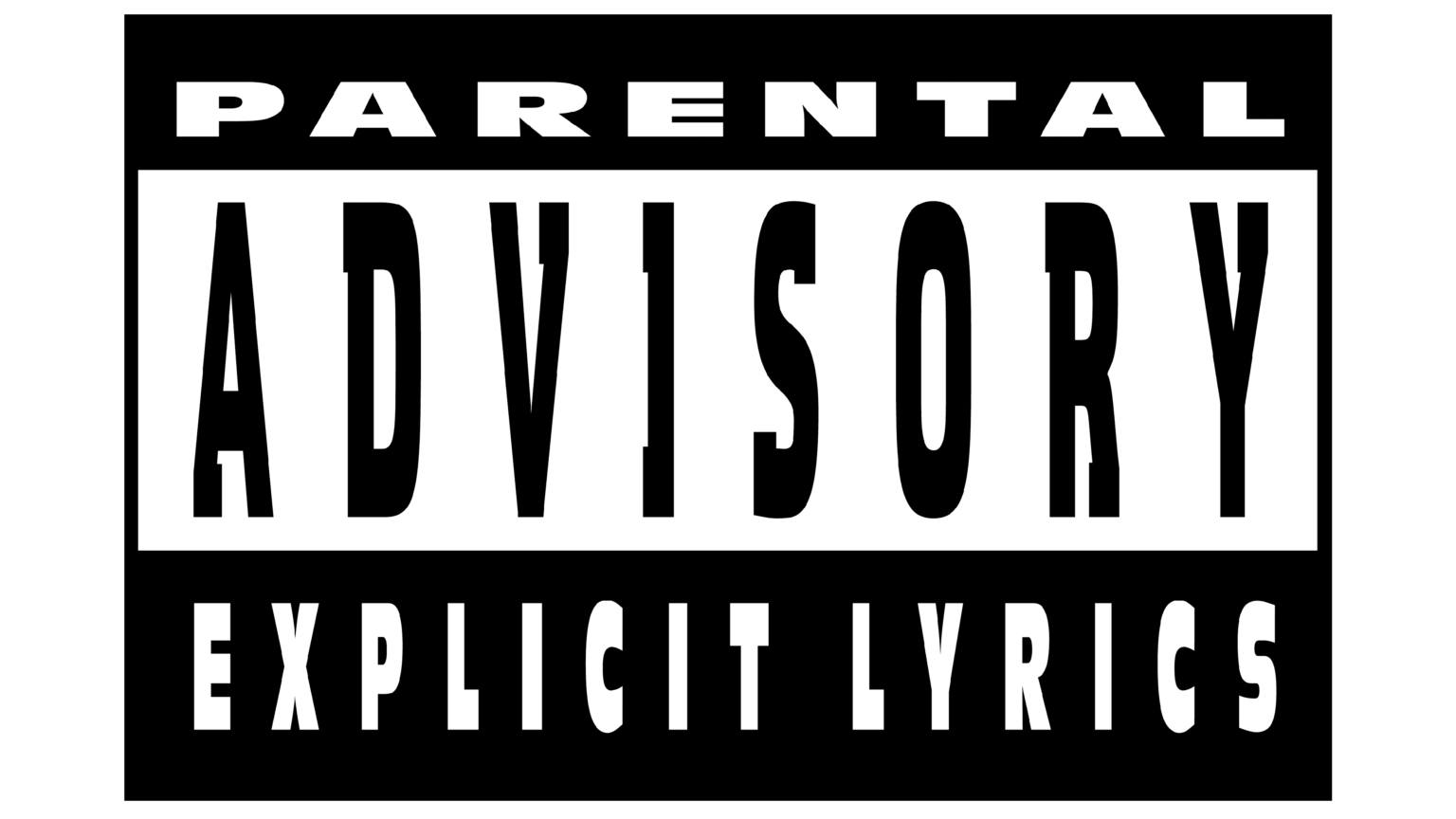 Parental Advisory Logo and sign, new logo meaning and history, PNG, SVG