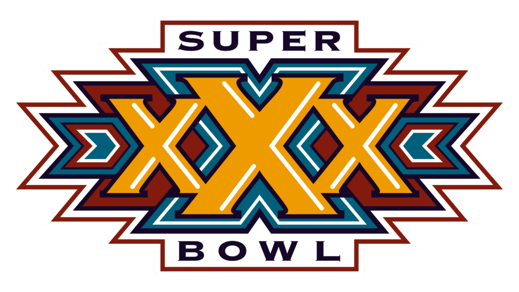 Super Bowl Logo 1996