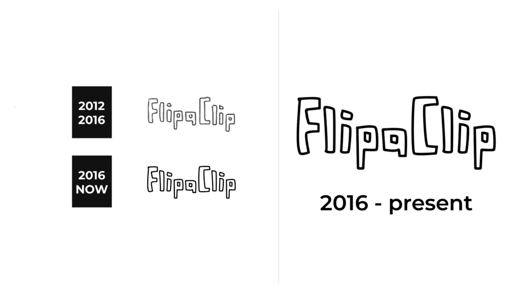 FlipaClip Logo history